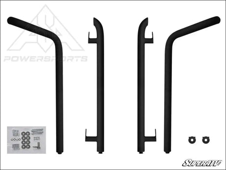 SuperATV Polaris RZR XP4 1000 Rock Sliding Nerf Bars