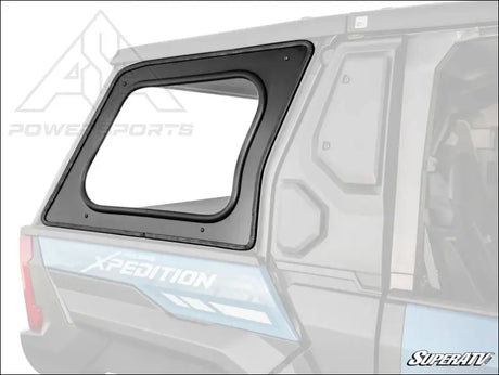 SuperATV Polaris Xpedition ADV Rear Side Windows - Windshield