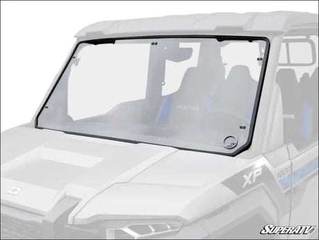 SuperATV Polaris Xpedition Full Windshield - Scratch Resistant Polycarbonate - Clear