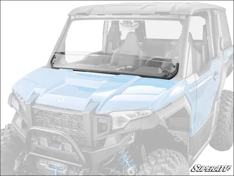 SuperATV Polaris Xpedition Half Windshield