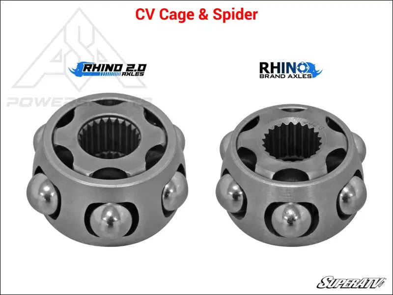 SuperATV Rhino 2.0 Can-Am Maverick Heavy Duty Axles