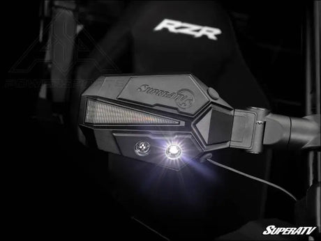 SuperATV Yamaha Lighted Side-View Mirrors