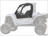 SuperATV Yamaha Wolverine RMAX 1000 Primal Soft Cab Enclosure Upper Doors - 2 / Yes: Scratch Resistant Polycarbonate