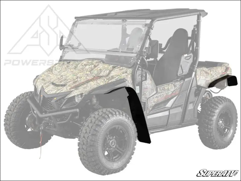 SuperATV Yamaha Wolverine X2 850 Low Profile Fender Flares