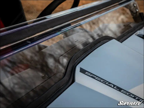 SuperATV Yamaha Wolverine X4 Scratch Resistant Flip Windshield - 2018-2020