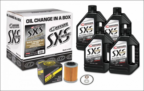 SXS - CAN-AM MAVERICK X3 QUICK CHANGE KIT - 5W-40 - Oil Change Kit