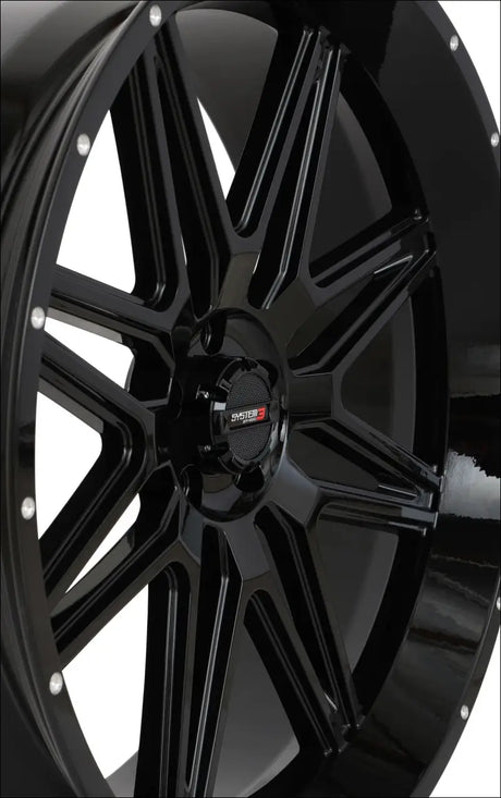 System 3 ST-7 Wheel - Gloss Black/Milled - 20x7 / 4x110 / 4 + 3 - Wheels