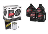 TWIN CAM SYNTHETIC 20W-50 (’99 - CURRENT ENG) - CHROME / QUICK - Oil Change Kit