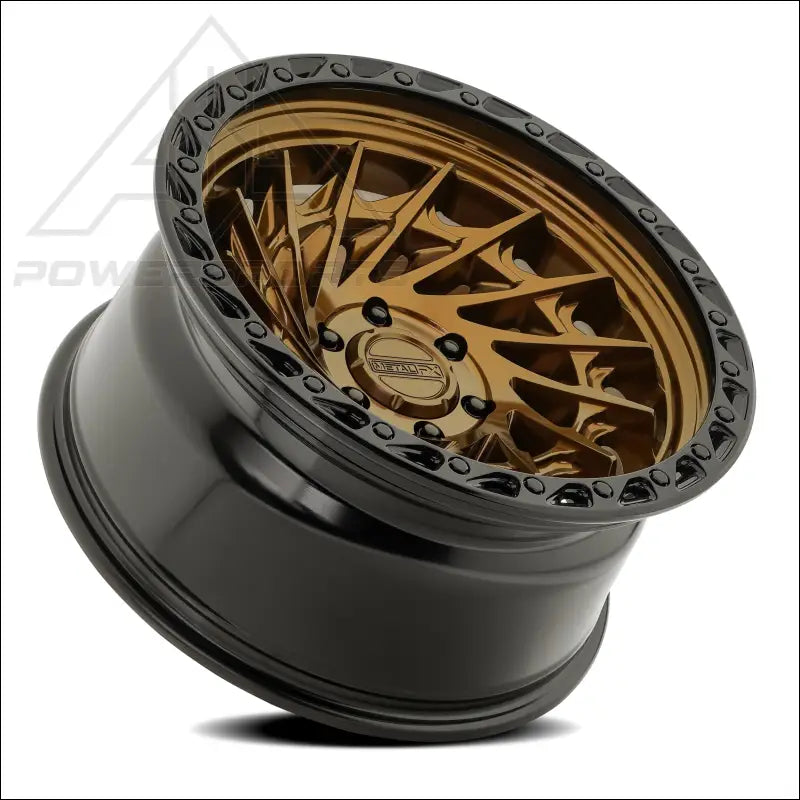 Typhoon Truck | Smoked Bronze Center Gloss Black Lip