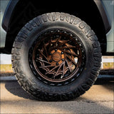 Typhoon Truck | Smoked Bronze Center Gloss Black Lip