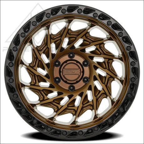 Typhoon Truck | Smoked Bronze Center Gloss Black Lip