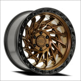 Typhoon Truck | Smoked Bronze Center Gloss Black Lip