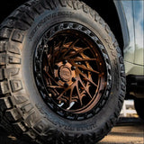 Typhoon Truck | Smoked Bronze Center Gloss Black Lip