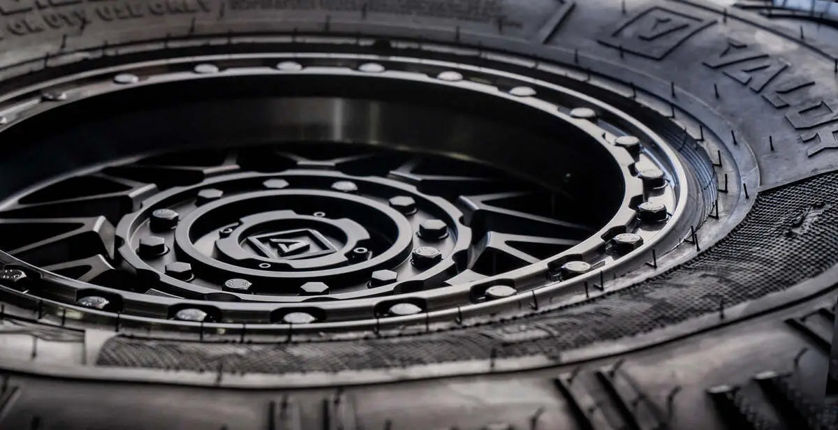 Valor Off-Road UTV V08 Wheel - Satin Black