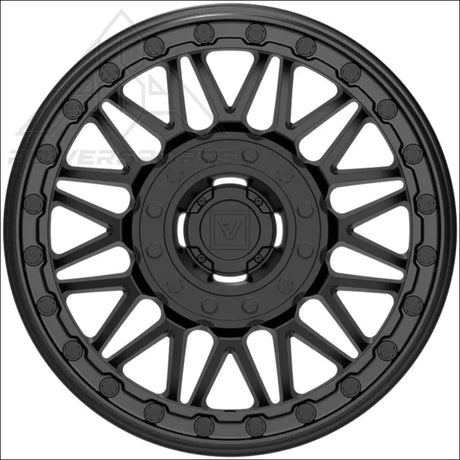 Valor Off-Road UTV V08 Wheel - Satin Black - Wheels