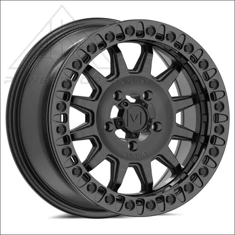 Valor Off-Road V09 Beadlock - Brushed Charcoal - Wheels