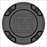 Valor Offroad Black Out Shorty Cap - Wheels