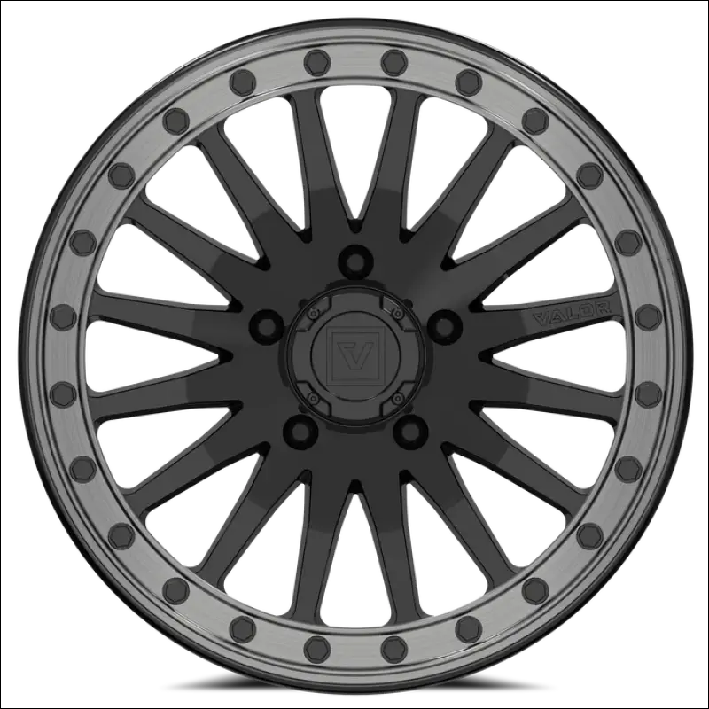 Valor Offroad V06 Beadlock 5-Lug – Gloss Black - Wheels
