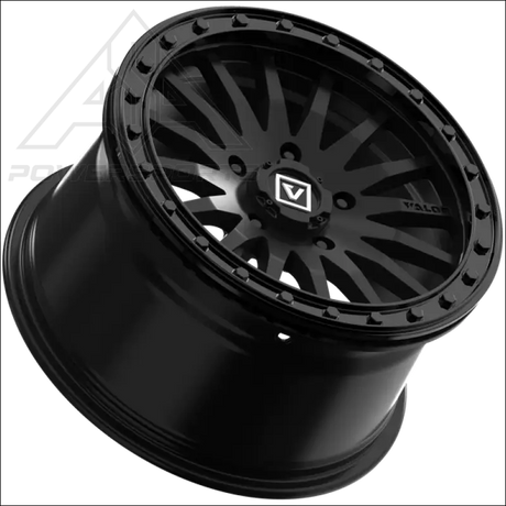 Valor Offroad V06 Beadlock 5-Lug - Satin Black - Wheels