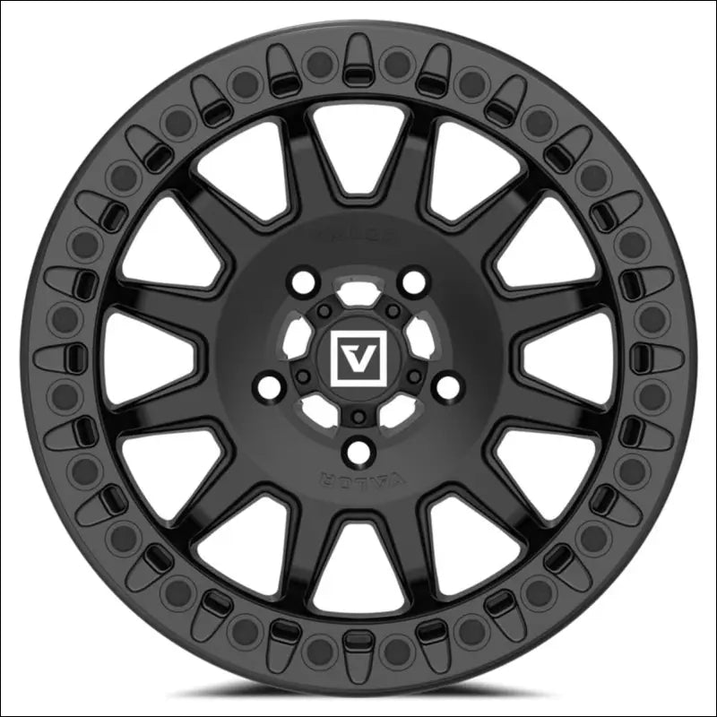 Valor Off-Road V09 Beadlock - Satin Black - Wheels