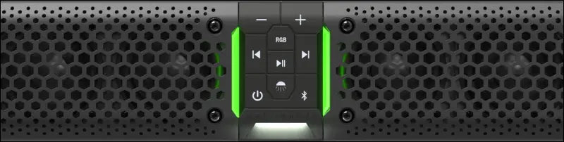 Wet Sounds All-In-One Amplified Bluetooth Sound Bar With Remote - Audio