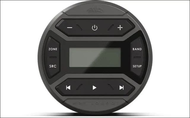 Wet Sounds AM/FM/Digital Tuner Round Media Center - Audio