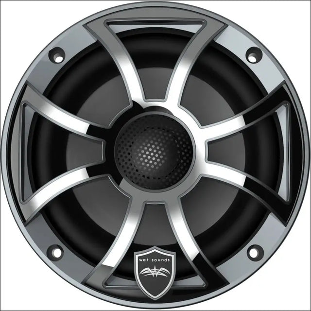 Wet Sounds High Output Component Style 6.5’’ Marine Coaxial Speakers - Audio