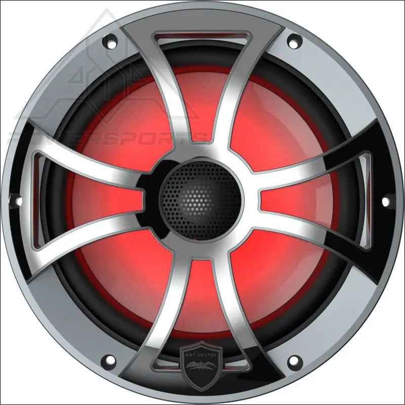 Wet Sounds High Output Component Style 8’’ Marine Coaxial Speakers - Audio