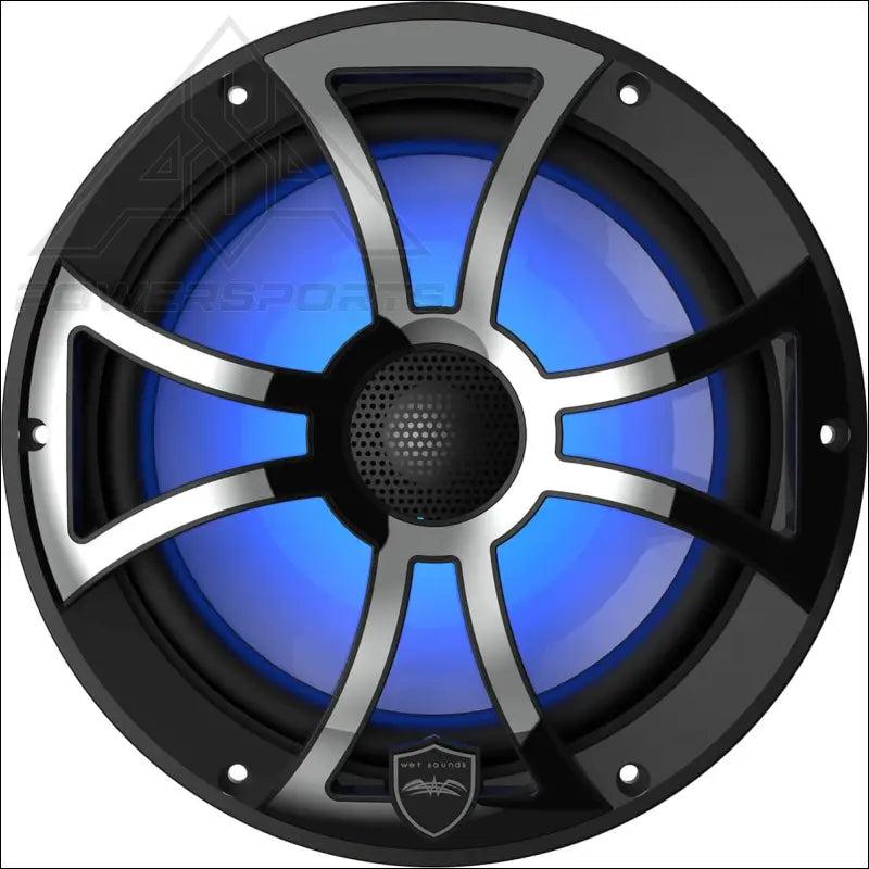 Wet Sounds High Output Component Style 8’’ Marine Coaxial Speakers - Audio