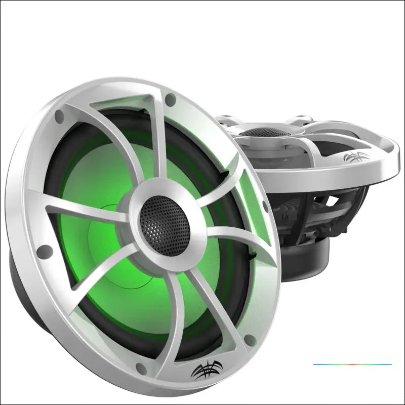 Wet Sounds High Output Component Style 8’’ Marine Coaxial Speakers - Audio