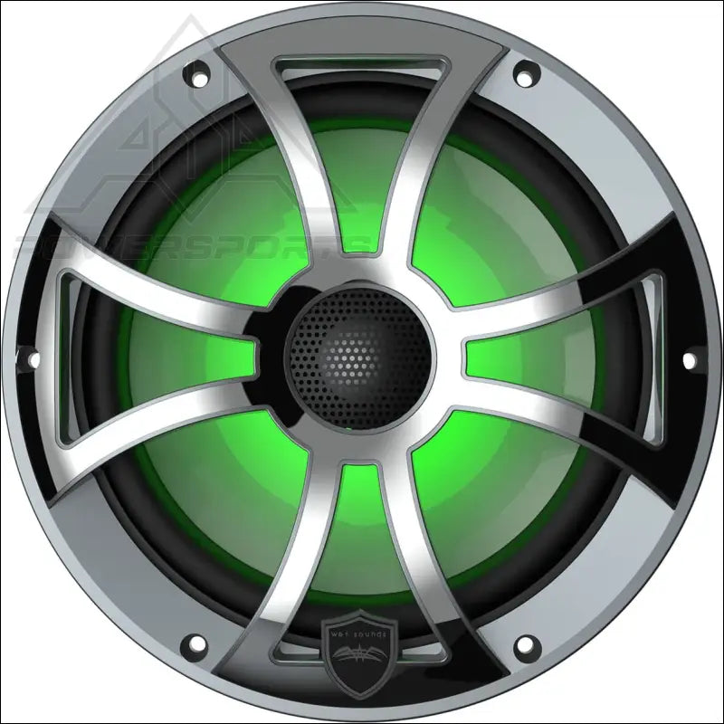 Wet Sounds High Output Component Style 8’’ Marine Coaxial Speakers - Audio