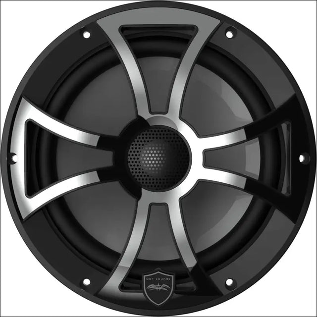 Wet Sounds High Output Component Style 8’’ Marine Coaxial Speakers - Audio
