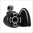 Wet Sounds Revolution Series 8’’ Black Tower Speakers - Swivel Clamp (1 7/8’’ - 3’’) - Audio