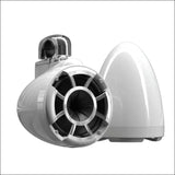 Wet Sounds Revolution Series 8’’ White Tower Speakers - Fixed Clamp (1 7/8’’ - 3’’) - Audio