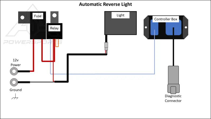 Can Am X3 Automatic Reverse Light - Back up