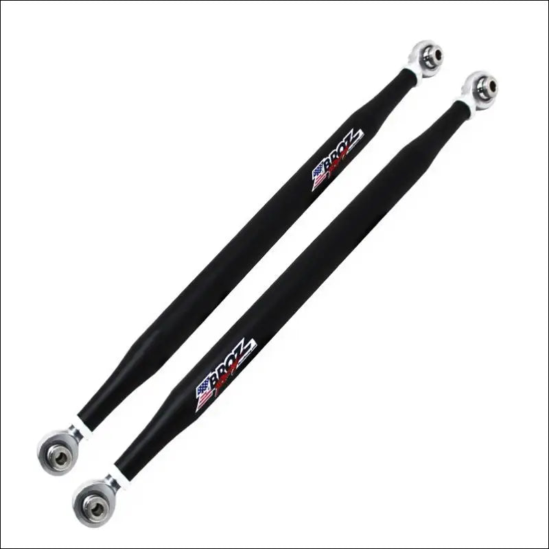 Zbroz Polaris RZR Turbo S/Turbo S 4 HD Pro Max Upper Radius Rod Kit - Raw - Rods