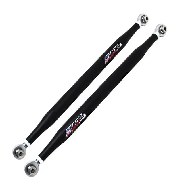 Zbroz Polaris RZR Turbo S/Turbo S 4 HD Pro Max Upper Radius Rod Kit - Raw - Rods