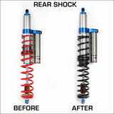 Zbroz Polaris RZR Turbo S4 Stage 1 Dual Rate Spring Kit for Walker Evans Velocity Shocks (2019-2021) - spring