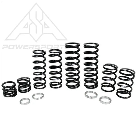 Zbroz Polaris RZR Turbo S4 Stage 1 Dual Rate Spring Kit for Walker Evans Velocity Shocks (2019-2021) - spring